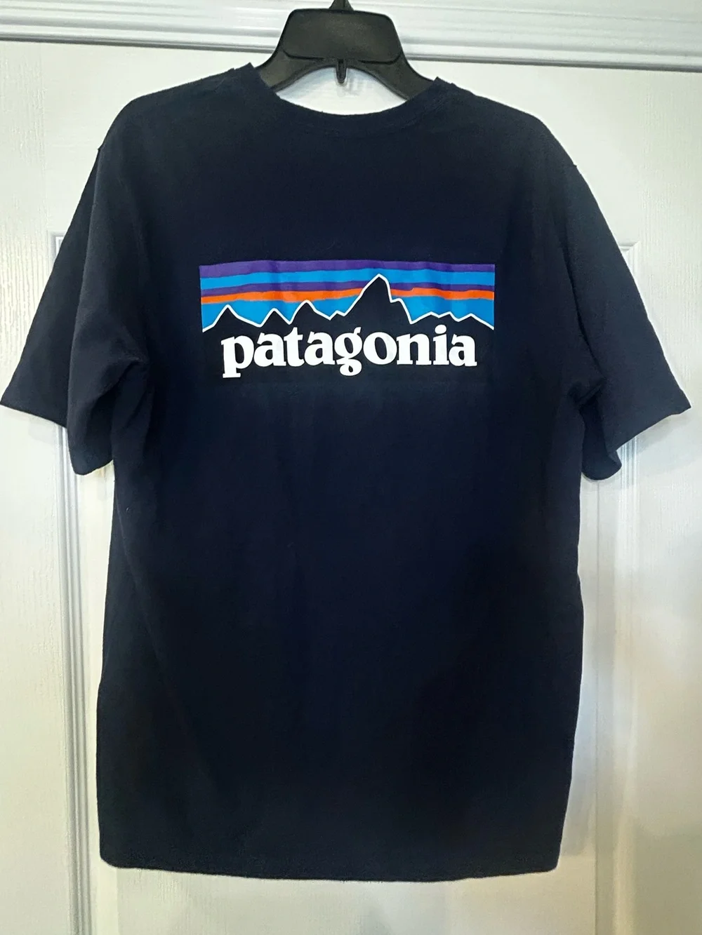 Patagonia Navy Short Sleeve T-Shirt | Men’s Medium